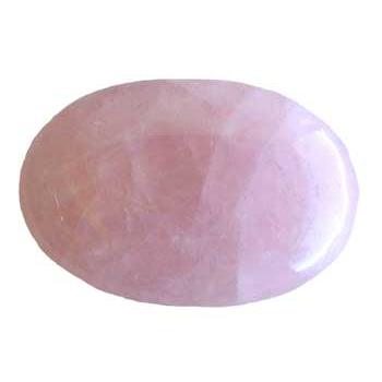 Rose Quartz palm stone