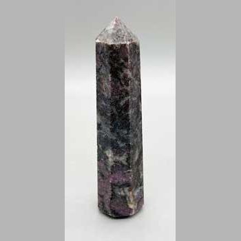 3-4" Garnet in Astrophollite point