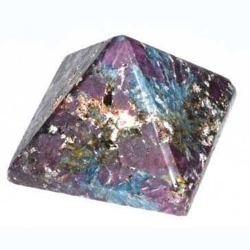 25-30mm Ruby with Kyanite pyramid