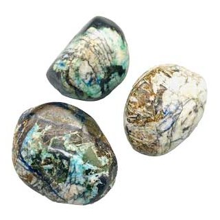 1 lb Azurite/Malachite tumbled stones