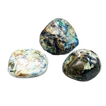 1 lb Azurite/Malachite pebbles