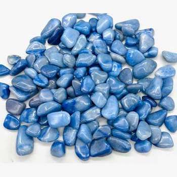 1 lb Aventurine, Blue tumbled stones