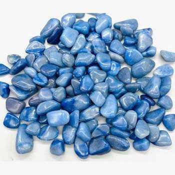 1 lb Aventurine, Blue tumbled stones