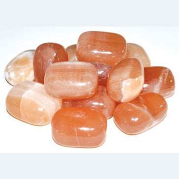 1 lb Calcite, Honey tumbled stones