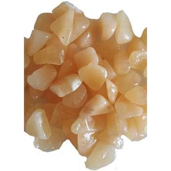 1 lb Calcite, Orange tumbled stones