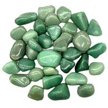 1 lb Adventurine, Green tumbled stones
