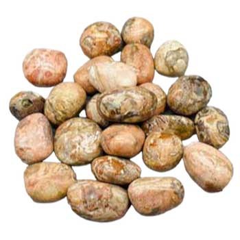 1 lb Jasper, Picasso tumbled stones