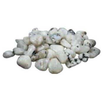 1 lb Moonstone Rainbow tumbled stones
