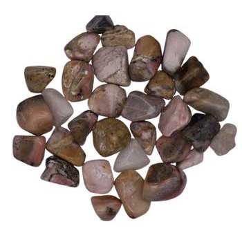 1 lb Opal, Pink tumbled stones