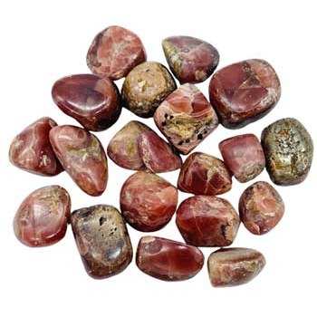 1 lb Rhodochrosite ex quality tumbled stones