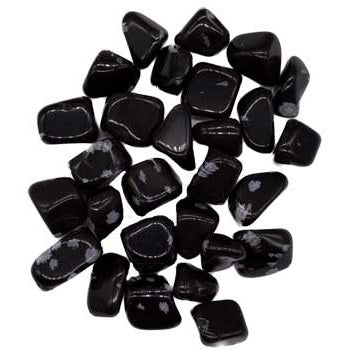 1 lb Snow Flake Obsidian tumbled stones