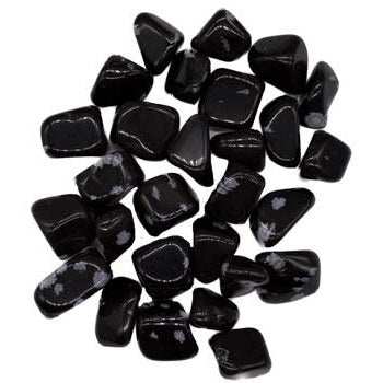 1 lb Snow Flake Obsidian tumbled stones