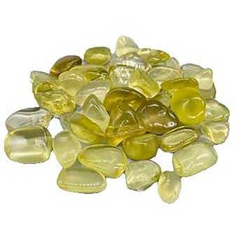 1 lb Topaz, Lemon tumbled stones
