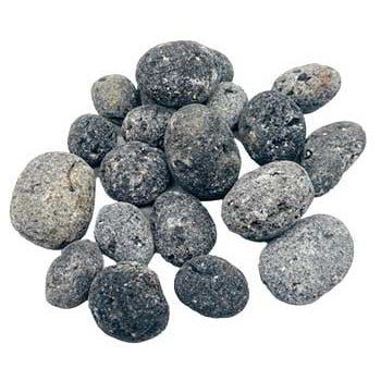 1 lb Agni, Black untumbled stones