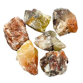 1 lb Red/ Brown Calcite untumbled stones