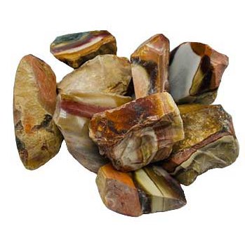 1 lb Jasper, Polychrome polished 1 side