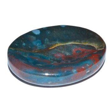 Bloodstone worry stone