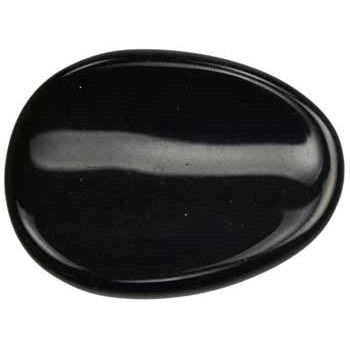 Black Obsidian worry stone