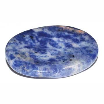 Sodalite worry stone