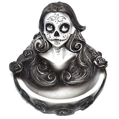 Day of the Dead Incense Holder, 4.5"