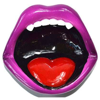 Vampire Lips Stick Incense Holder, 3 Inches