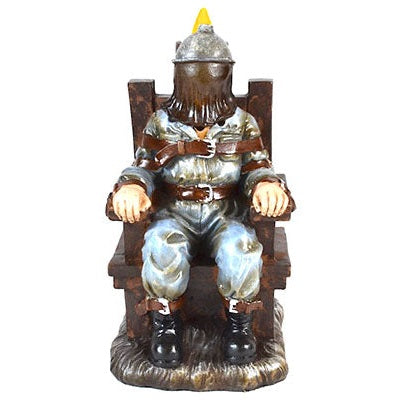 7" Electric Chair back flow incense burner
