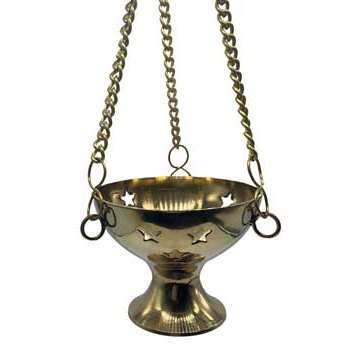 Brass Hanging incense burner