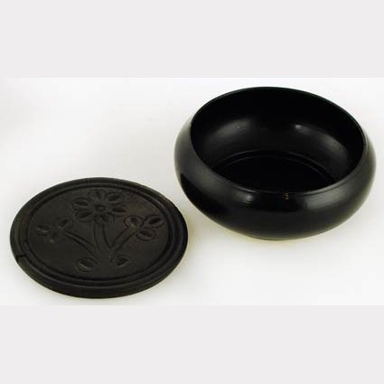 Smudge Pot with Coaster 3"