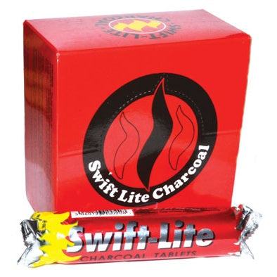 Three Kings Charcoal 33mm tablets pack for burning incense and herbs