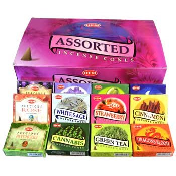 Variety Pack HEM cone 48 bxs of 10 cones