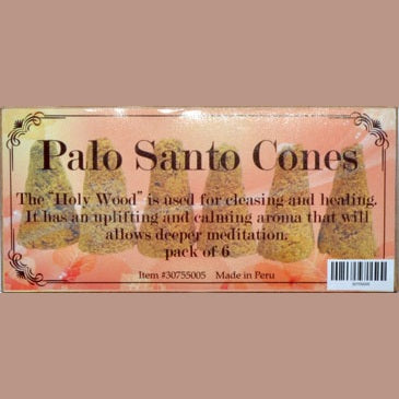 Palo Santo 6 cones