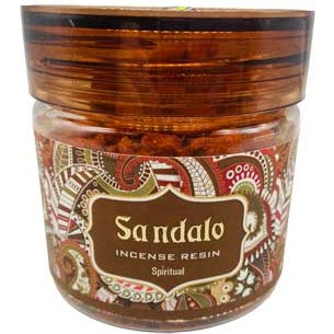 100g Spiritual sandalwood resin jar