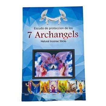 Set of 7 Archangels Incense Sticks, 15g each, for spiritual protection and ritual enhancement