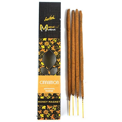 Cinnamon Money Magnet Manifest Stick, 4 Pack