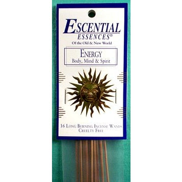 16/pk Energy essential escences incense sticks