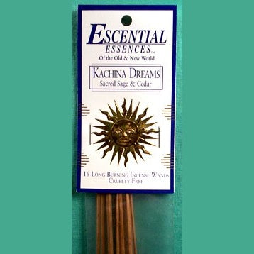 Kachina Dreams escential essences incense sticks 16 pack