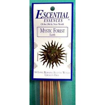 Mystic Forest Incense Sticks by Escential Essences, 16 Sticks