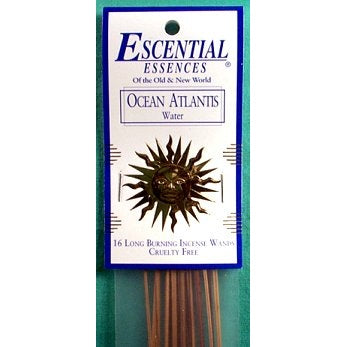 Ocean Atlantis Incense Sticks by Escential Essences, 16 Sticks for Home Fragrance