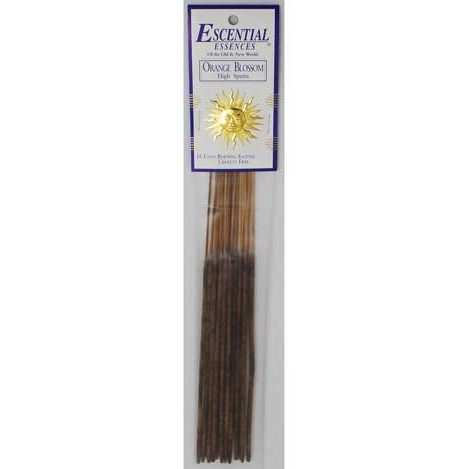Orange Blossom Incense Sticks by Escential Essences, 16 Sticks