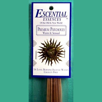 Patchouli escential essences incense sticks 16 pack