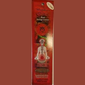Muladhara Chakra incense stick 10 pack