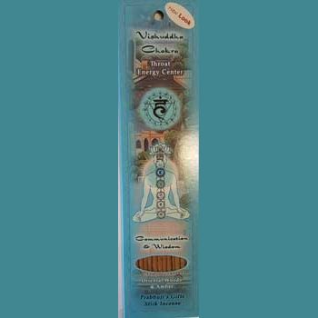 Vishuddha Chakra incense stick 10 pack