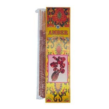 20 Amber incense sticks pure vibrations