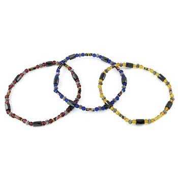 Magnetic Hematite Beaded anklet