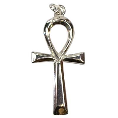 1 1/2" Ankh pendant sterling