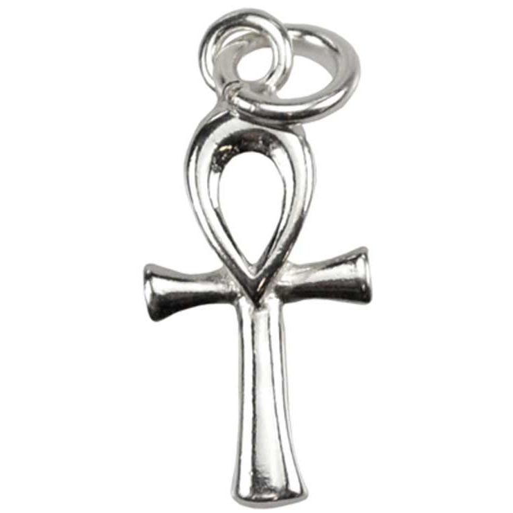 Ankh sterling silver 1/2" x 5/8"
