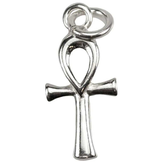 Ankh sterling silver 1/2" x 5/8"