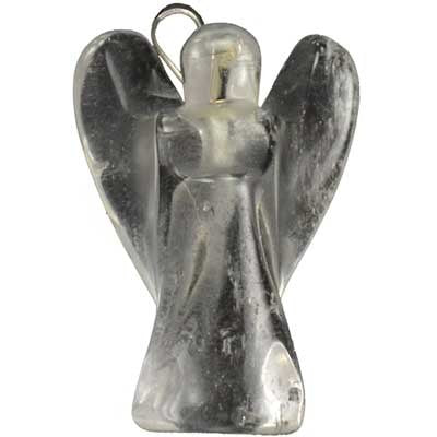 Clear Quartz Angel pendant