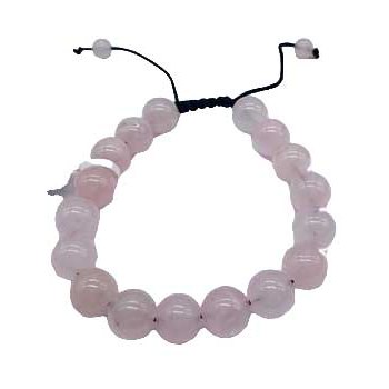 10mm Rose Quartz bracelet
