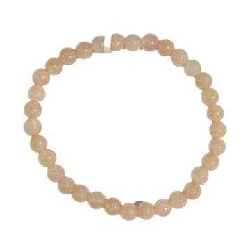4-8mm Quartz, Strawberry bracelet
